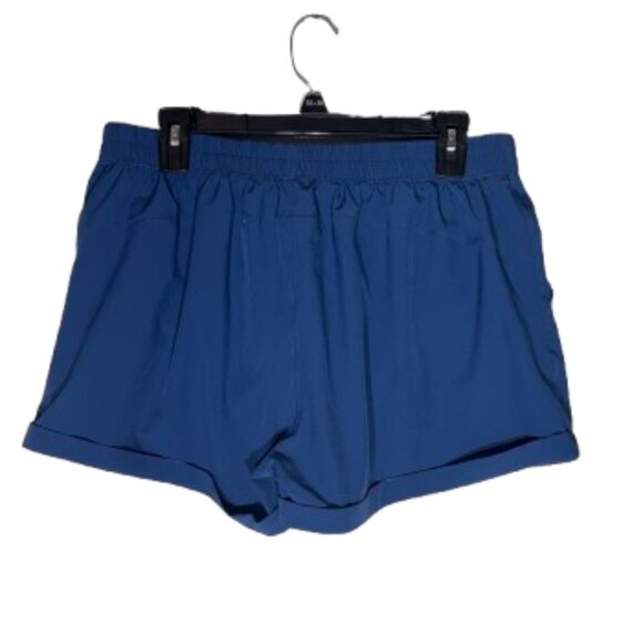 ZYIA Active Blue Women's Athletic Shorts Mesh Interior Lining Size Large - Picture 2 of 6